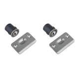 Design House 181974 Drivein Ball Catch for Closet Doors with Dummy Hardware in Home or Office, 2Pack, Satin Nickel, 2 Pack