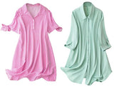 Leriya Fashion Rayon Women Above The Knee Western Dress (Lf-Wd1099&Wd1143_Pink&Green,Pink&GreenApparel,L