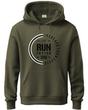 Adro Men'S Cotton Neck Hooded Sweatshirt (H24-Fast-Ol-M_Olive)
