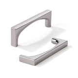 khtumeware 10 Pack Solid Handles 3-Inch(76mm) Polished Nickel Cabinet Pulls,Heavy Duty for Kitchen Cabinets, Cupboards, Drawers 