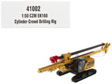 CZM EK160 Cylinder Crowd Drilling Rig Yellow High Line Series 1/50 Diecast Model by Diecast Masters