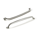 CABDM 10 Pack 10 inch Hole Center Polished Nickel Cabinet Pulls - Heavy Duty Solid Drawer Hardware Handles Kitchen Vanity Bathro