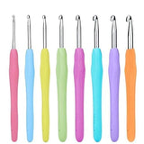8Pcs Crochet Needles, Knitting Needles, Crochet Kit, Crochet Hook, Knitting Kit, Needle Set, Knitting Needle Set, Crochet Needle