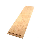 THE HARDWOOD EDGE Cherry Wood Planks - 2-Pack Craft for Unfinished Crafts 1/4 (6mm) 100% Pure Hardwood Laser Engraving Blanks Ho