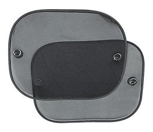 Custom Accessories Side Window Sun Shades 17.5 X 14.5 Blk