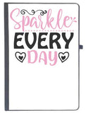 Udnag Ruled Notebook Diary Sparkle Every Day, [A5 80Pages 80Gsm]