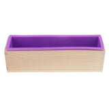Enakshi Silicone Mold DIY Handmade Soap Toast Loaf Purple Candle Kitchen Baking Xmas