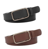 Zacharias WomenS Faux Leather Belt (Pack Of 2) (Sq002_BlackBrown)