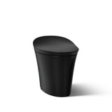 Kohler K-5401-PA Veil One-Piece Elongated Dual-Flush Intelligent Toilet, Smart Bidet Toilet, Honed Black.