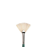 Winsor & Newton Winton Hog Bristle BrushFan #3, 3, Green