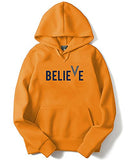 Adro Men'S Cotton Neck Hooded Sweatshirt (H21-M-Bvv-Mu_Mustard_S)