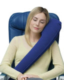 Rp Mall Travel Cross Pillow One Side Ultimate Travel Neck Pillow Adjustable Best Accessory For Airplane, Train, Office Napping, 