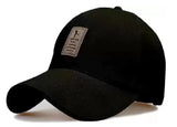 Bynomo Caps For Men And Women Cotton Blend Caps Men For All Sports Workouts Gym Running Cricket Black