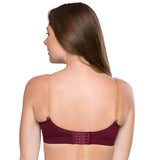 Trylo Alpa Strapless 46 Marun D - Cup,MARUN,46,B0B15HW7WR