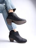 Shoetopia Girls Boot-Lace Black Ankle Boot - 7 Uk (Girls-Boot-Lace-Black),Black,7,B0CQK5N68X