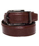 Walletsnbags Leon Formal Leather Belt (B 50_Brown_32)