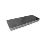 Metal Pen Pencil Case Stationery Box Empty Hinged Stainless Steel Box School Supplies Pen Holder Makeup Brushes Organizers