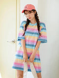 Leriya Fashion Western Dresses For Women | Short A-Line Dress For Girls (Medium, Multicolor)