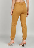 Nifty Women'S Denim Stretchable High Waist Joggers (1470_Jogr_Gold_28_Gold_28)