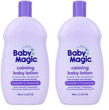 Baby Magic Calming Body Lotion, Lullaby Scent, Lavender & Chamomile, Lavender, 16.5 Fl.Oz (Pack of 2)