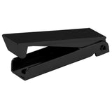 JR Products 10225 Black Baggage Door Catch Square