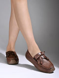 Shoetopia Women'S Block Heel Loafers Brown,Brown,3,B0CQJX1X4Y