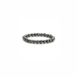DivaGlamz Hematite Bracelet For Men, Reclaim Your Edge & Confidence Natural Hematite Stone Beaded Stretch Healing Bracelets Insp