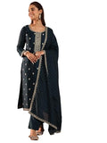 Libas Women'S Silk Blend Kurta Set (49506