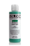 4 Oz Fluid Acrylic Color Paint Color: Permanent Green Light