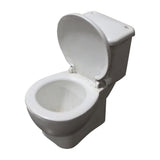 Garneck Mini Toilet Toy Doll House Miniature Toilet Figurine Bathroom Tiny Toilet Model Fairy Garden Ornament Decoration