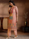 Libas Women'S Linen Kurta Set (488680R