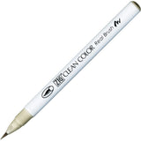 Zig Clean Color Real Brush Marker, Gray Tint (Pack of 6)
