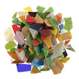 Bnf 2x200g/Pack Irregular Shape Glass Mosaic Tiles for Arts DIY Crafts 1030mm|Crafts | Glass & Mosaics | Glass & Mosaic Tiles|A