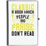 Udnag Ruled Notebook Diary Reading | Classic A Book Which People Praise And DonT Read, [A5 80Pages 80Gsm]