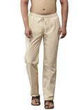 See Designs Men'S Beige Solid Pyjamas_Sdpj109Xl
