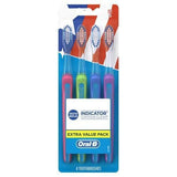OralB Indicator Contour Clean Soft Bristle Manual Toothbrush (Pack of 2)