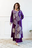 Gosriki Women'S Rayon Blend Straight Printed Kurta With Palazzo (Dakshayini Begani-Vks01-Gs_M_Begani_Medium),Begani,,B0DKX7G5GY