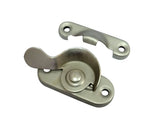 QCAA Steel Window Sash Lock, CTC 2, Satin Nickel, 24 Pack, Made in Taiwan