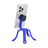 PopSockets Flexible Phone Mount & Stand, Phone Tripod Mount, Universal Device Mount, Into The Woods - Cobalt