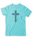 Adro Men'S God Printed Cotton T-Shirt (Rnr-M-God-Mi_Mint_S)