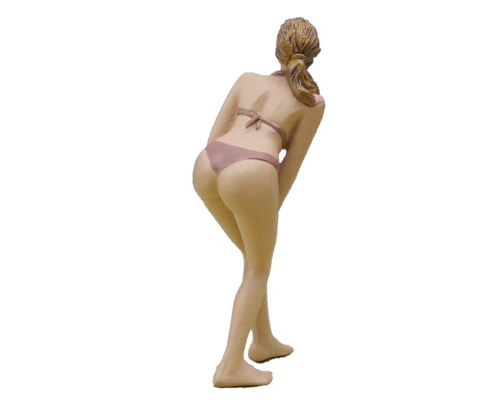 American Diorama May Bikini Calendar Girl Figure For 1/24 Scale Models