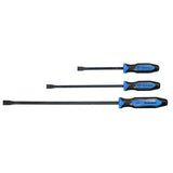 3 Pc. Dominator Curved Pry Bar Set, Blue