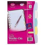 Translucent Durable WriteOn Reference Index Dividers [Set of 2] Size: 11 H x 8.5 W