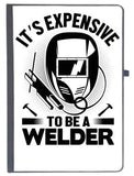 Udnag Ruled Notebook Diary Welder | ItS Expensive, [A5 80Pages 80Gsm]