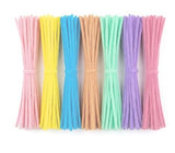 8mm Pastel Pipe Cleaners Chenille Stems 100 Pcs for Crafts