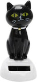 Solar Cat Toy Doll Dancing Cat Figure Car Ornament,Dancing Toys Ornaments Solar Powered Car Dashboard Interior Decoration Deskto