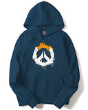 Adro Men'S Cotton Neck Hooded Sweatshirt (H21-M-Pc-Sb_Teal_M)