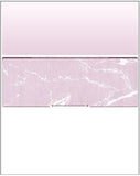 Business Voucher Check Stock - 1000 Sheets, Check in Middle, Burgundy Marble