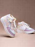 Shoetopia Girls Mla Pink Sneaker - 5 Uk (Girls-Mla-Pink),Pink,5,B0CRP433V3