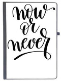 Udnag Ruled Notebook Diary Now Or Never, [A5 80Pages 80Gsm]
